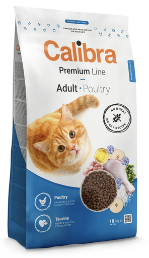 [E017114] Calibra Cat Premium Line Adult Poultry 10kg