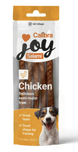 [E017550] Calibra Joy Dog Salami Chicken 30g