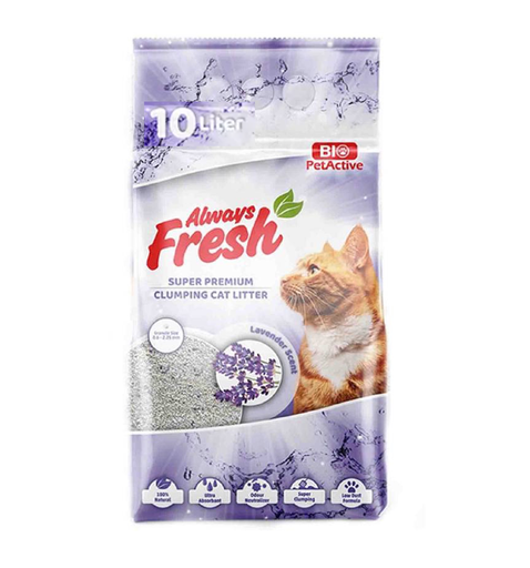 [E017692] AlwaysFresh Lavender Scent (Clumping Cat Litter) 10L