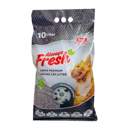 [E017693] AlwaysFresh Activated Carbon (Clumping Cat Litter) 10L