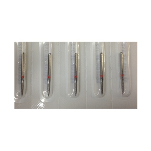 [E002694] Dental Bur Flame shaped diamond #8861 5's FG