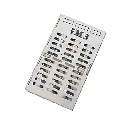 [E002770] Im3 Stainless Steel Instrument Holder/Cassette 205X165X30mm