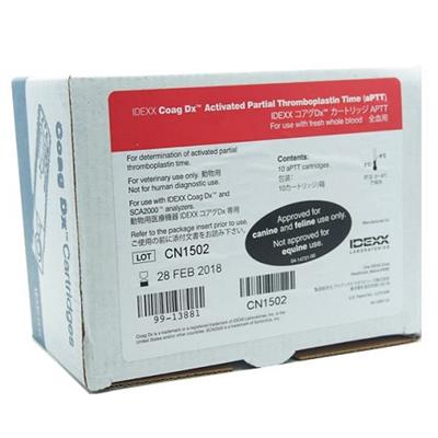 [E002968] Coag Dx  Cartridge Whole Blood Aptt Apttwb (10)