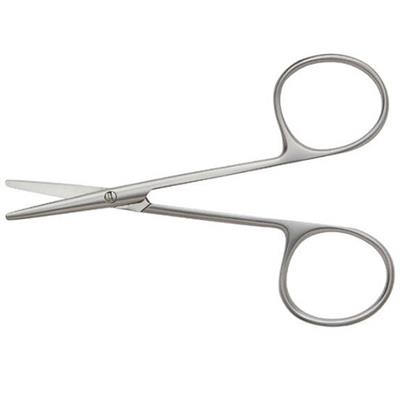 [E004141] VI Strabismus Scissors Str 11Cm