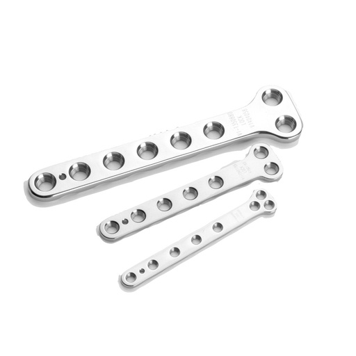 [E004200] Lock T Plate 2.0mm 8 Hole 50mm