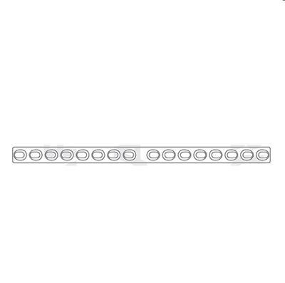 [E004541] 2.7mm Dcp 16 Hole 133mm Long