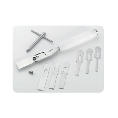 [E004556] Modular Osteotome With Seven Blades - 4,6,8,10,12,15 & 20mm