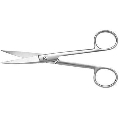 [E004641] VI Dressing Scissors Sharp/Sharp Cvd 12.5Cm 5"