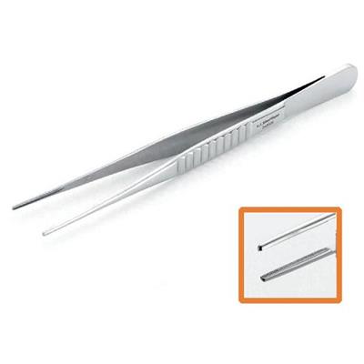 [E005035] De Bakey Atraumatic Dissecting  Forceps 7" 180mm