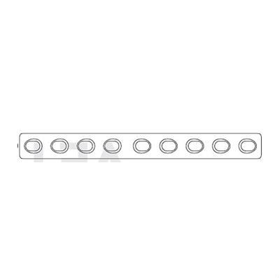 [E005050] 3.5mm Broad Dcp 9 Hole 110mm