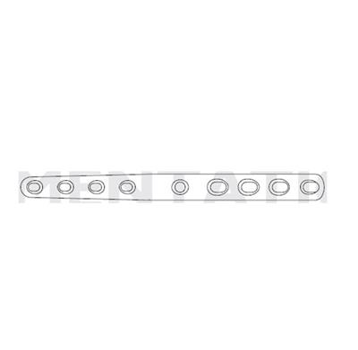 [E005051] 2.7/3.5mm Dcp  Carpal Arthrodesis Plate Ext Length 116