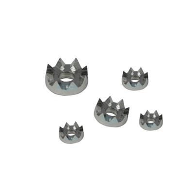 [E005068] VI Washer Spikey 2.7mm Ss