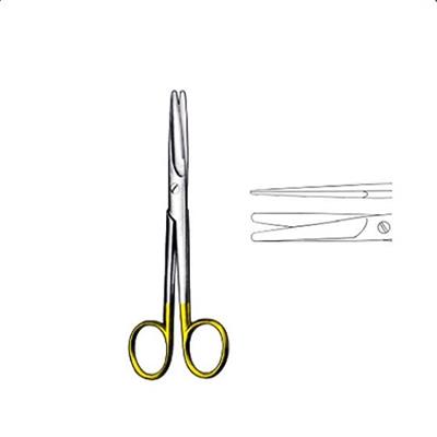 [E005539] Rl Mayo Scissors Str 17Cm Tc