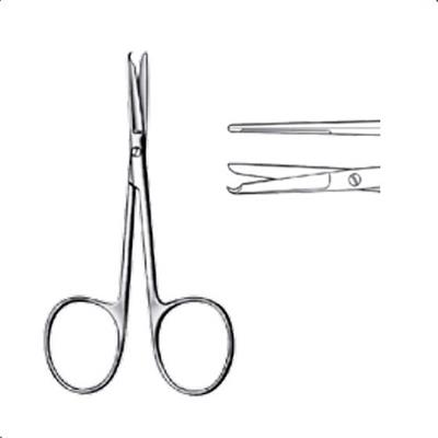 [E005573] Rl Spencer Stich Scissors Angled 9Cm