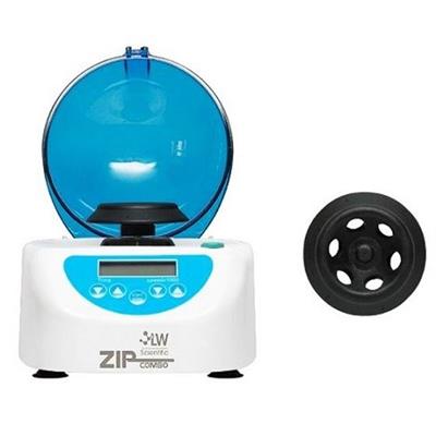 [E015925] ZipCombo Micro, Digital, 6pl micro-tube (2ml) and 12pl crit (40mm) rotors, 90-240v