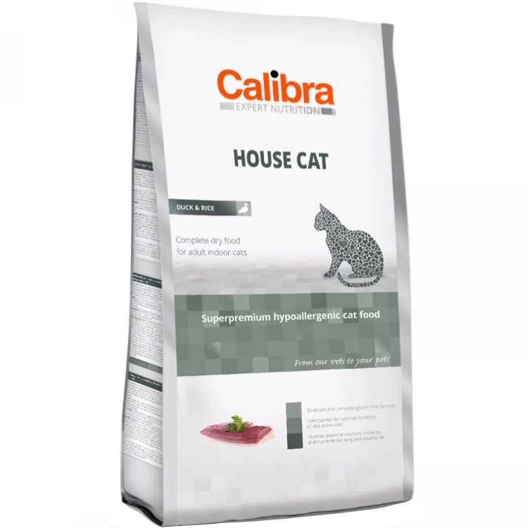 Calibra Sp Dry Cat Expert Nutrition Housecat Chicken/Duck & Rice 7kg