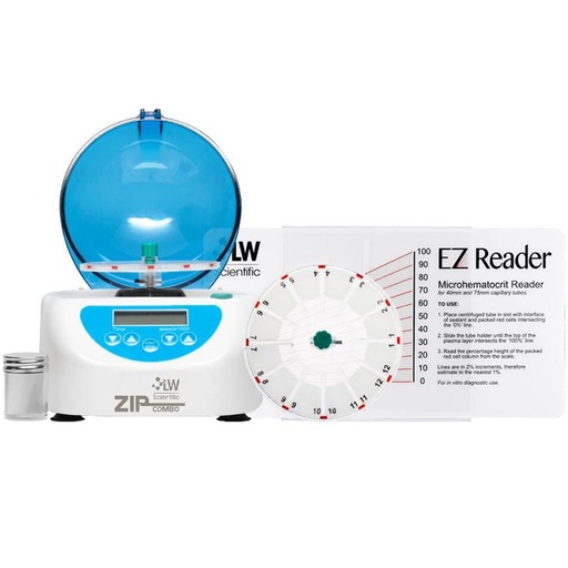 [E010188] Zip Combo Mt - Digital W/ 6Pl Microtube Rotor (0.5ml To 1.5ml-2.0ml Tubes)